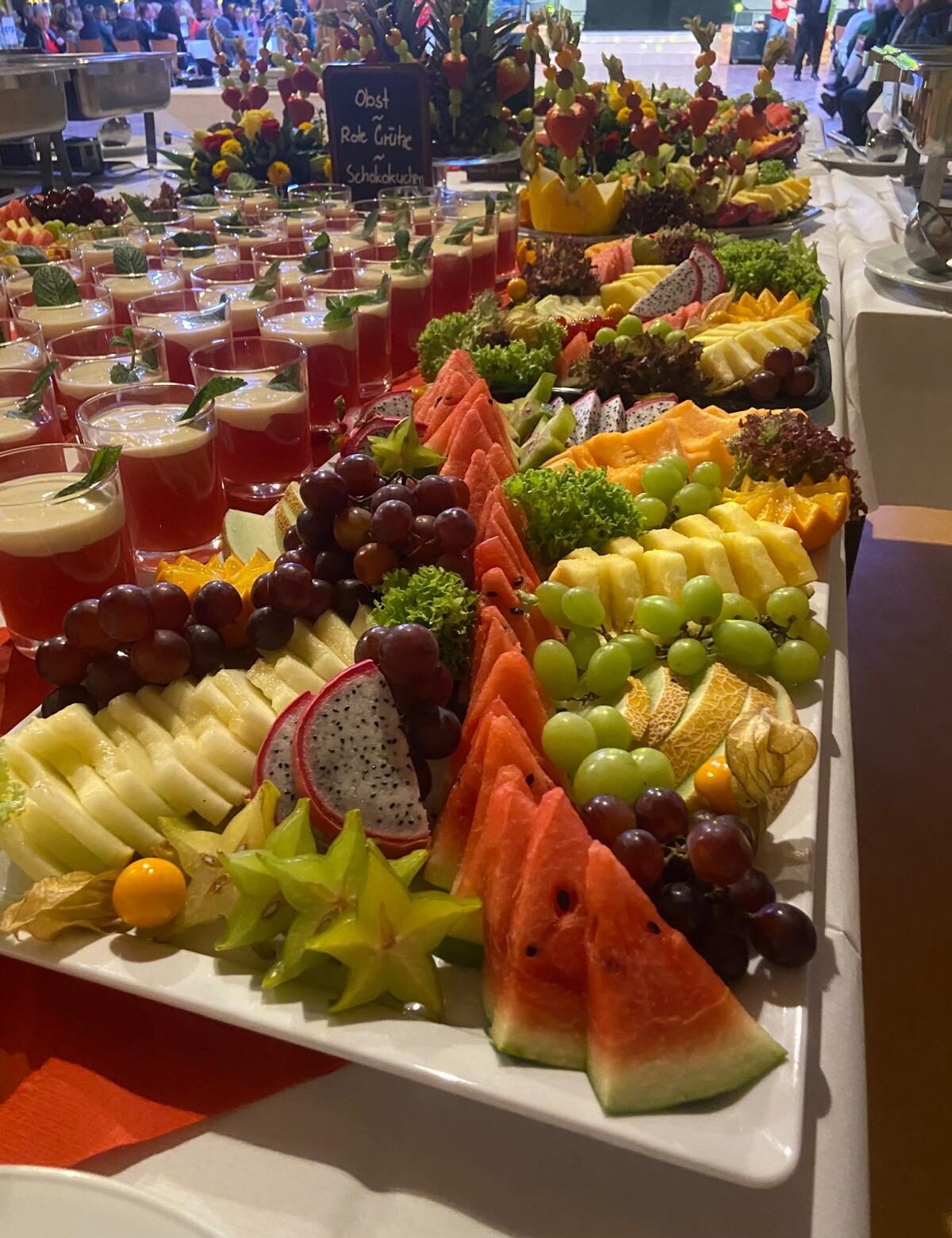 Bild vom Obst Büfett