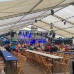 Karnevalsveranstaltung im Festzelt in Niegripp