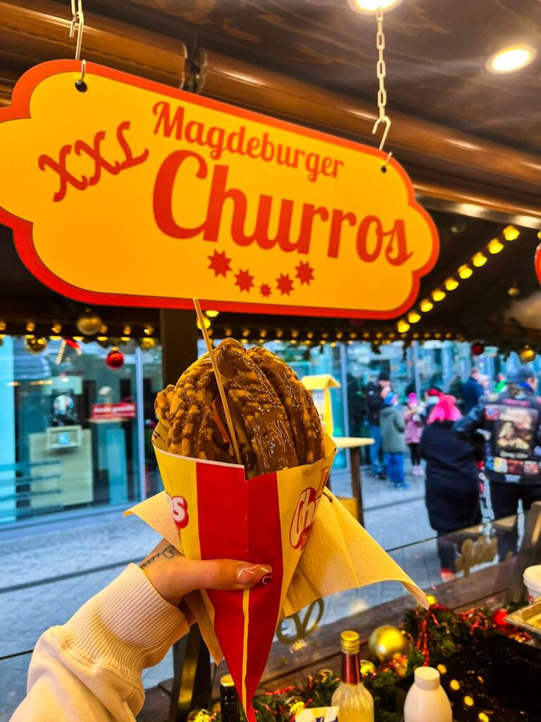 Unsere beliebten XXL Magdeburger Churros